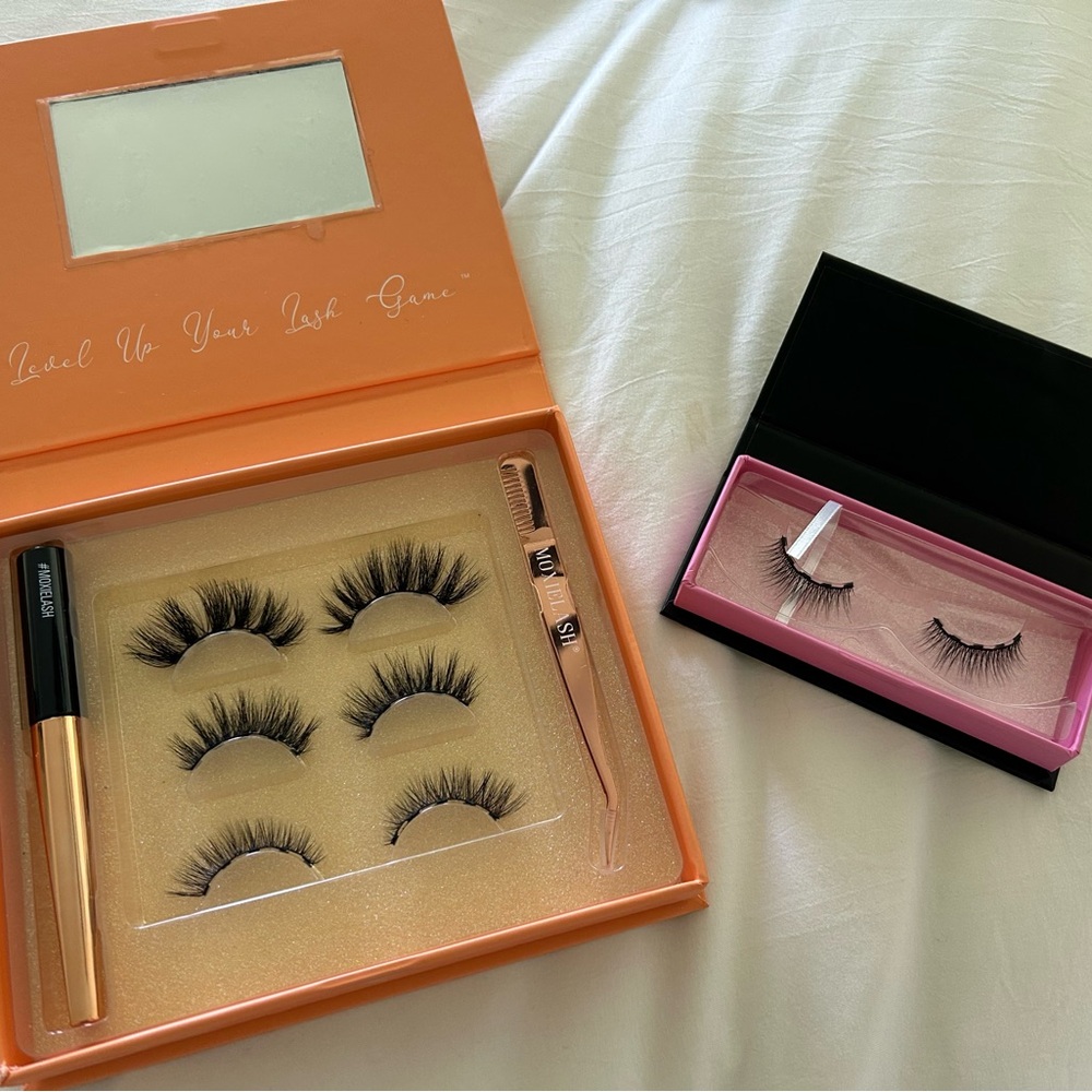 Black Magnetic Lashes Set from Moxielash